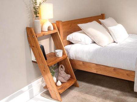 3-stufige Leiter Zimt