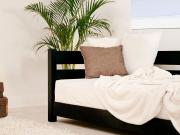 black modern day bed solid wood by get laid beds