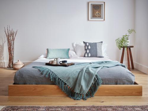wooden low platform bed enkel design by get laid beds