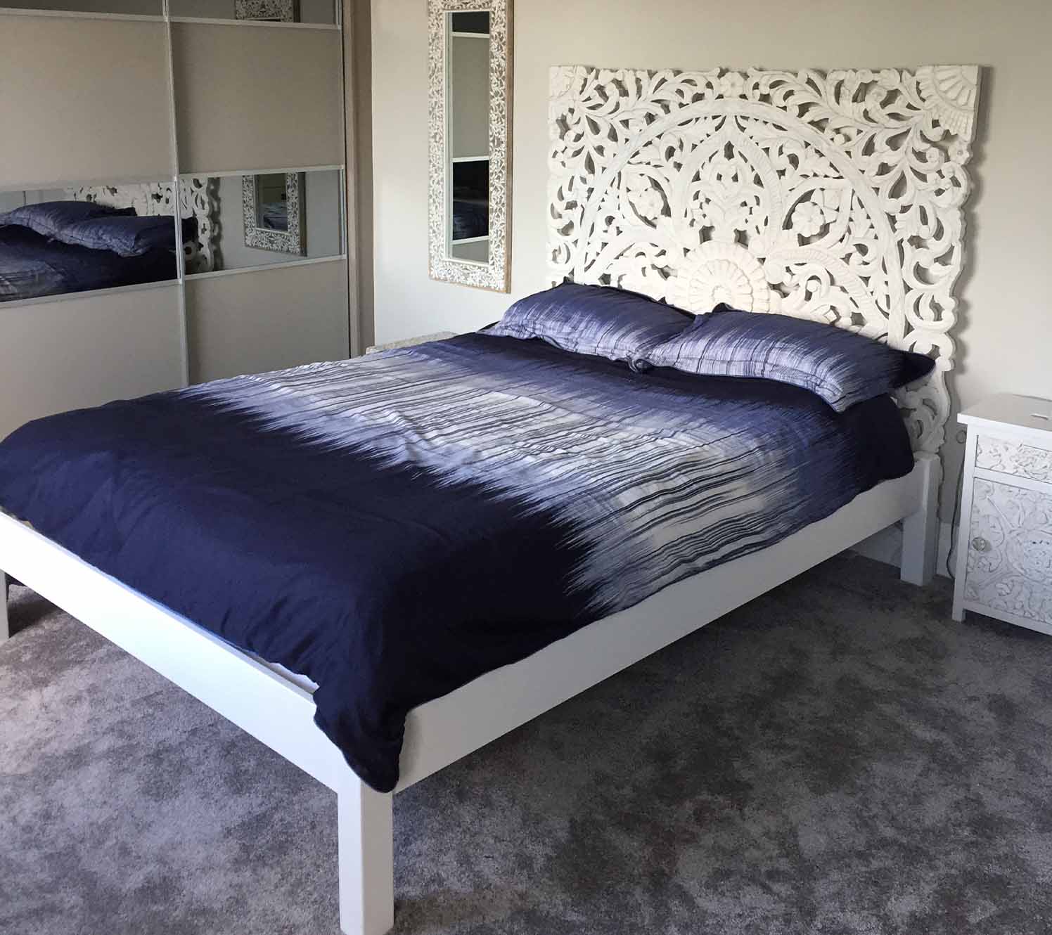 Akzentwände für das Hauptschlafzimmer