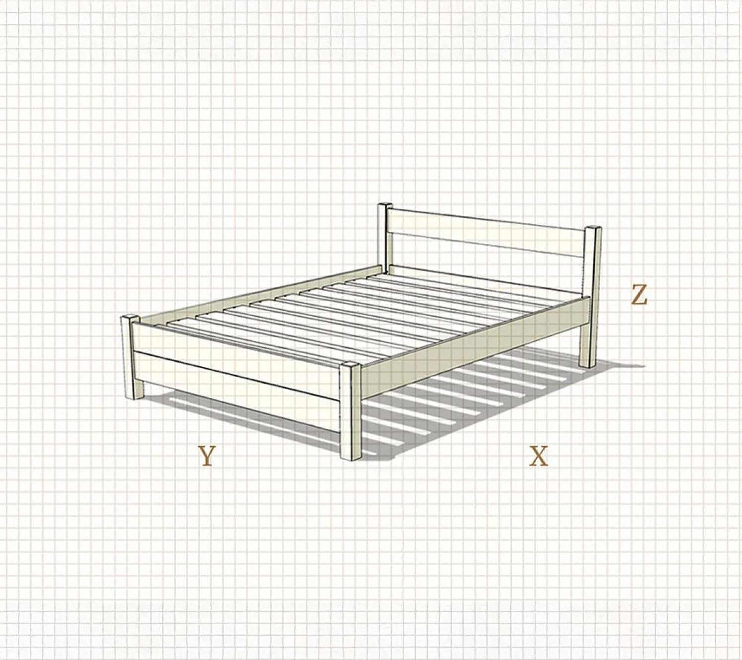 Betten für lange und schmale Räume