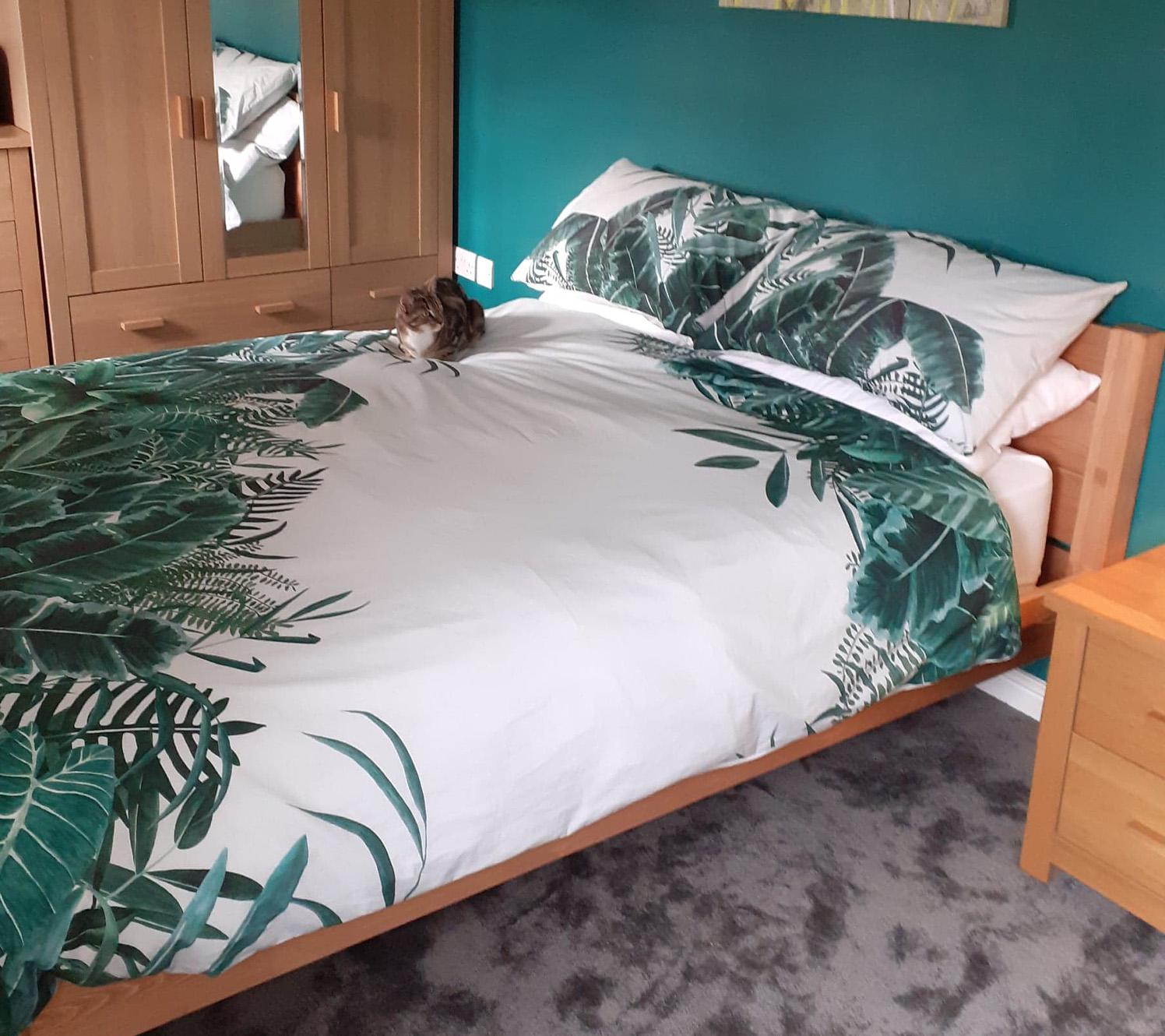 Schlafzimmer-Designs in Petrol: In Farbe gehüllt