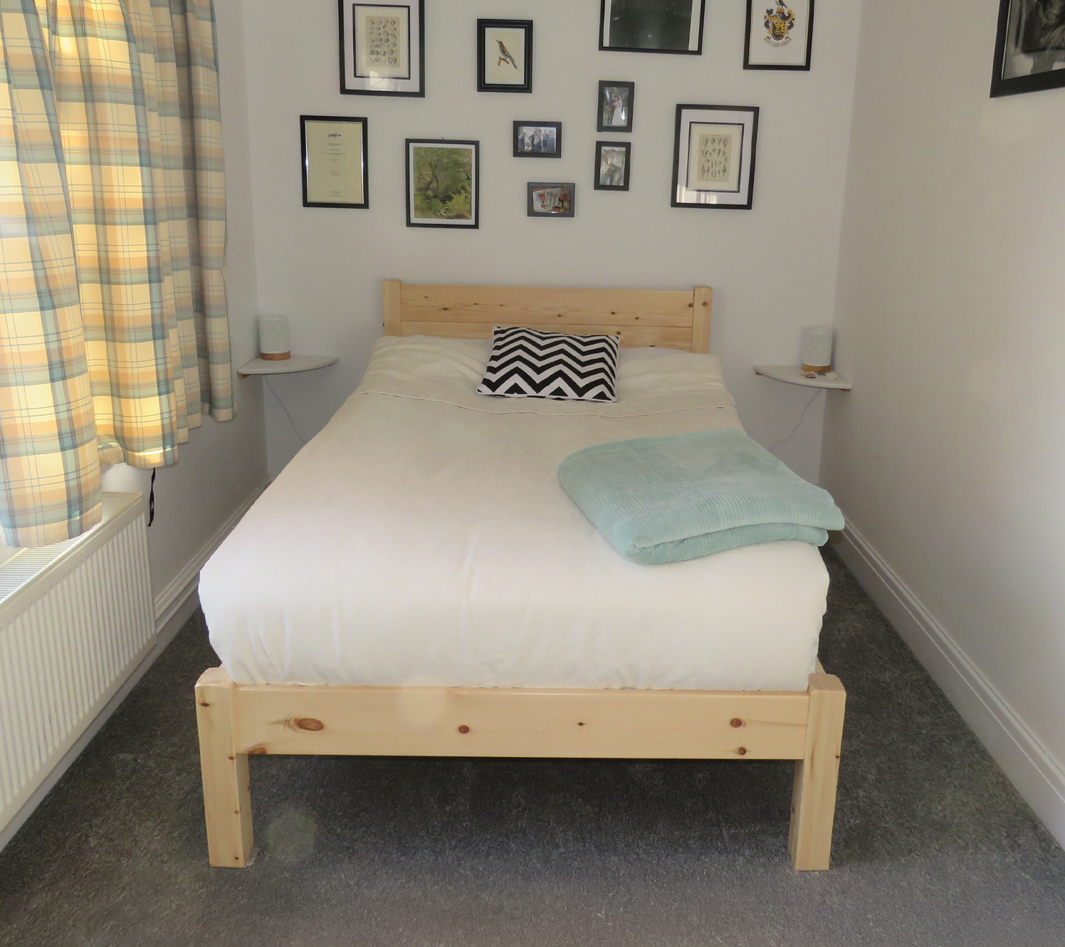 holz schlafzimmer weiß natürliche Wärme